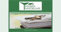 Desktop Screenshot of insubriaimmobiliare.com